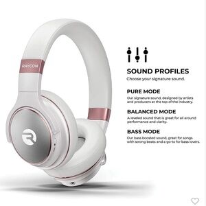 *BRAND NEW* RAYCON Everyday Headphones in Rose Gold